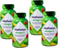 Vitafusion Omega-3 wJlCc Gummies - 120 Count (4 Pack)