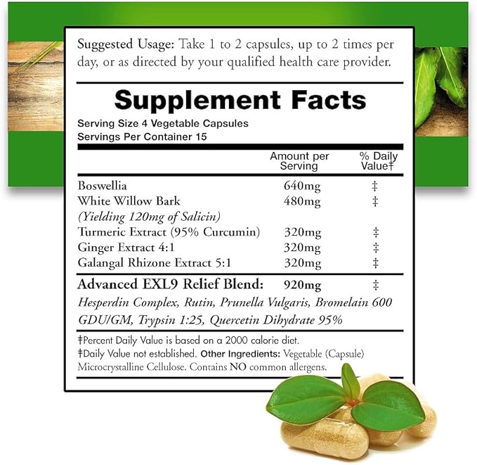 (Pack of 3 InflamEzze - Total 180 Count Capsules
