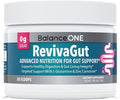 Balance ONE L-Glutamine Powder &amp Zinc Carnosine Supplement – Leaky Gut Repair Formula with Slippery Elm DGL Licorice Marshmallow &amp Aloe Vera – Digestive Lining Support – 1 Month Supply – Rev