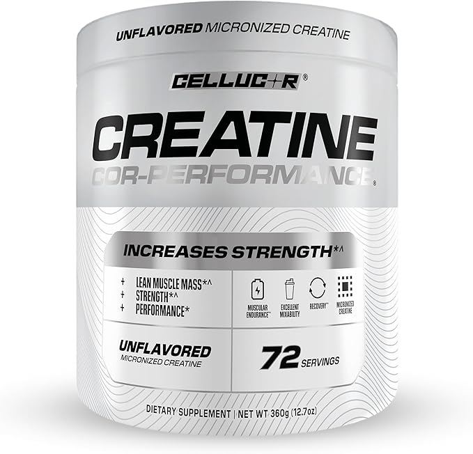Cellucor Cor-Performance Creatine Monohydrate for Strength and Muscle Growth 72 Servings