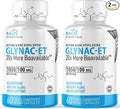 GlyNAC-ET NAC Supplement N-Acetyl Cysteine Ethyl Ester (Pack of 2) - 20x More Bioavailable Than GlyNAC - Glycine &amp N-acetylcysteine Ethyl Ester Anti Aging Supplement Boost Glutathione (120 Capsul