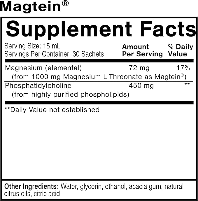Quicksilver Scientific Liposomal Magtein Sachets