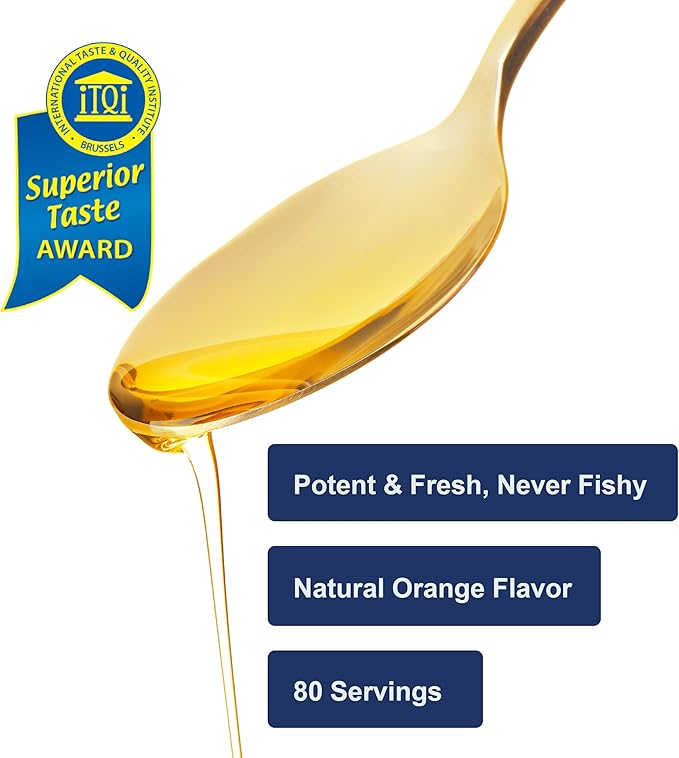 Carlson - Kid's The Very Finest Fish Oil 800 mg Omega-3s Norwegian Sustainably Sourced Orange 200 mL