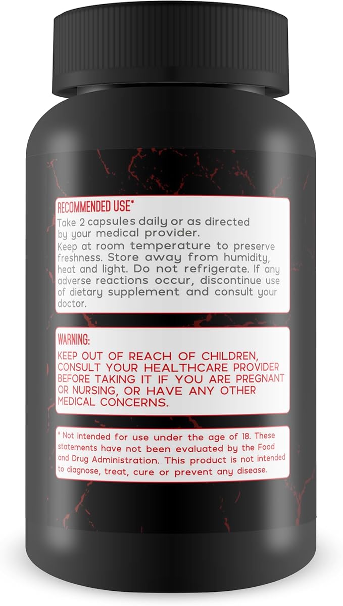 Rising Phoenix Pro Blood Flow - L-Arginine Blood Circulation Supplement - Our Best Circulation Supplement Pro Rising Phoenix Male Pill for Healthy Circulation - Our Best Blood Flow Supplement for Men