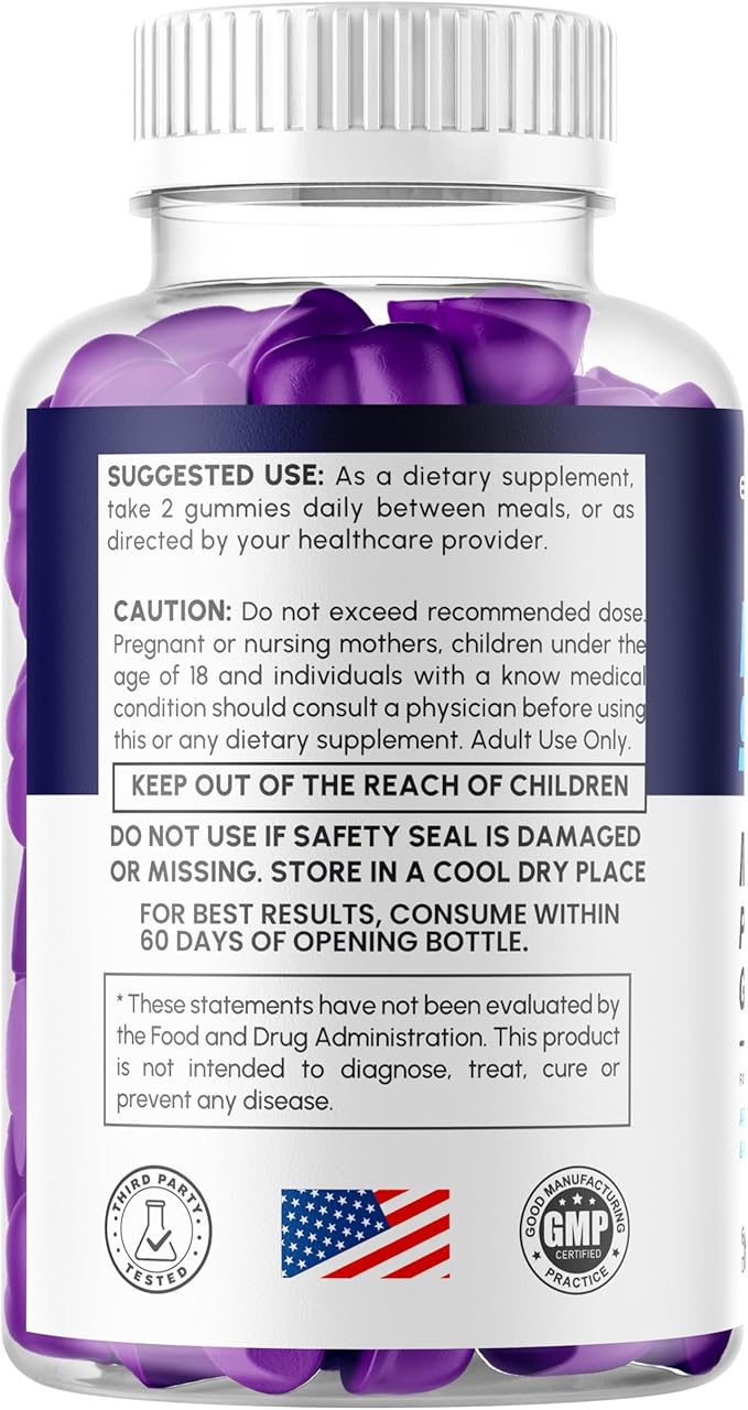 Insta Surge XL Mens Gummys InstaSurge XL Gummys with All Natural Ingredients Official Insta SurgeXL Vitamin Supplement for Men Advanced Active Lifestyle Support Formula Made in The USA (60 Gummies)