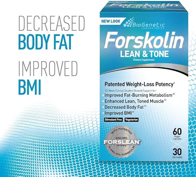 iSatori L-Carnitine LS3 Mixed Berry 1500mg (32 Servings) &amp BioGenetic Labs Forskolin Lean &amp Tone