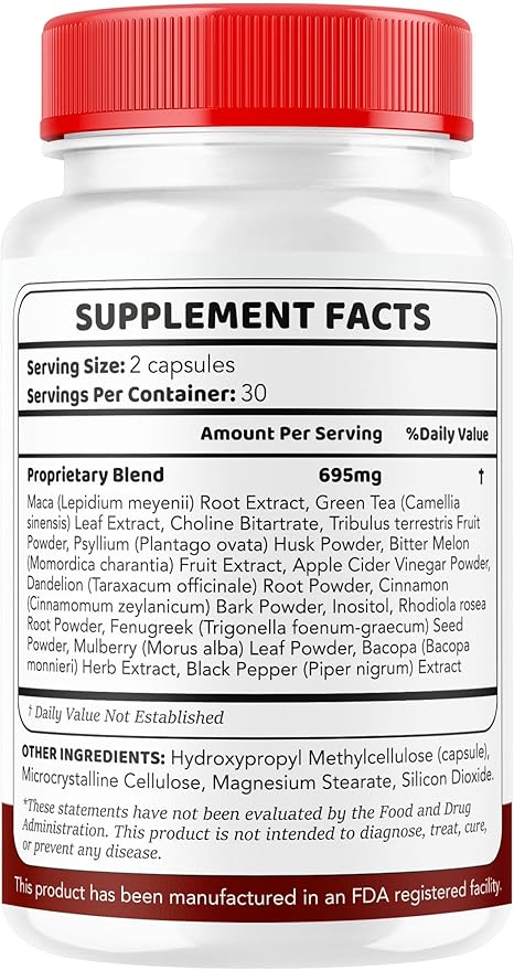 (2 Pack) GlycoIQ Capsules - Official Glyco IQ Support Supplement All Natural Premium Advanced Formula - Maximum Strength GlycoIQ Multivitamin for Overall Health &amp Wellness 120 Capsules for 2 Mon