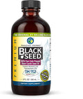 Amazing Herbs Premium Black Seed Oil - Gluten Free Non GMO Cold Pressed Nigella Sativa Aids in Digestive Health Immune Support Brain Function - 8 Fl Oz