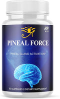 Pineal Force Capsules Official PinealForce Pills with All Natural Ingredients Advanced Overall Health and Wellness Vitamin Supplement Formula for Maximum Strength Multivitamin Support (60 Capsules)