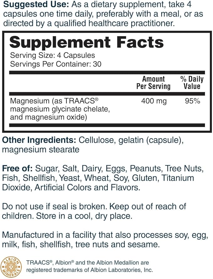 Nature's Lab Gold CoQ10 + Alpha Lipoic Acid + Acetyl L-Carntine HCL + Magnesium Glycinate 400mg