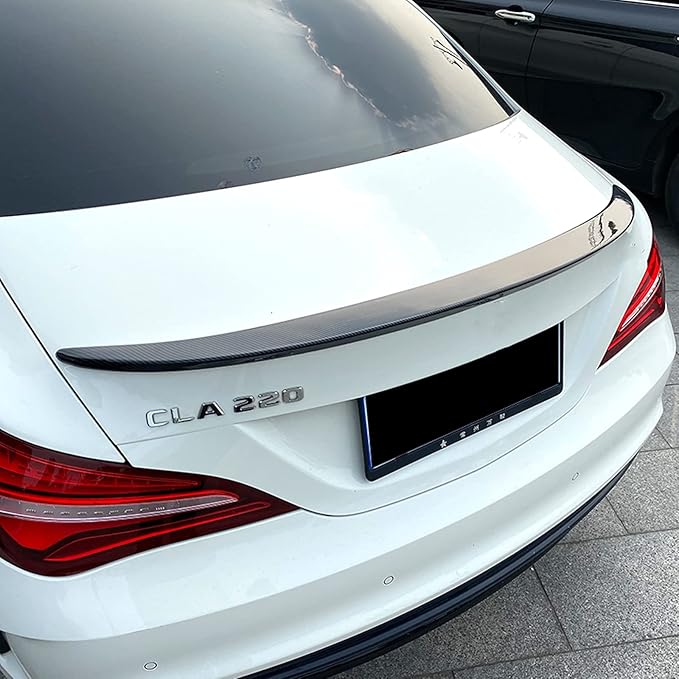 Rear Trunk Spoiler Wing For 2013-2019 2014 Benz C117 CLA180 CLA45 AMG Black