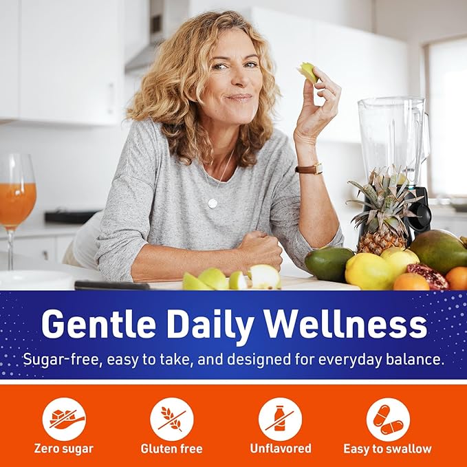 Peridin-C Vitamin C Supplement with Citrus Bioflavonoids – Daily Antioxidant Support – Gentle Sugar-Free Gluten-Free Formula – Easy-to-Swallow Tablets – 100 Count
