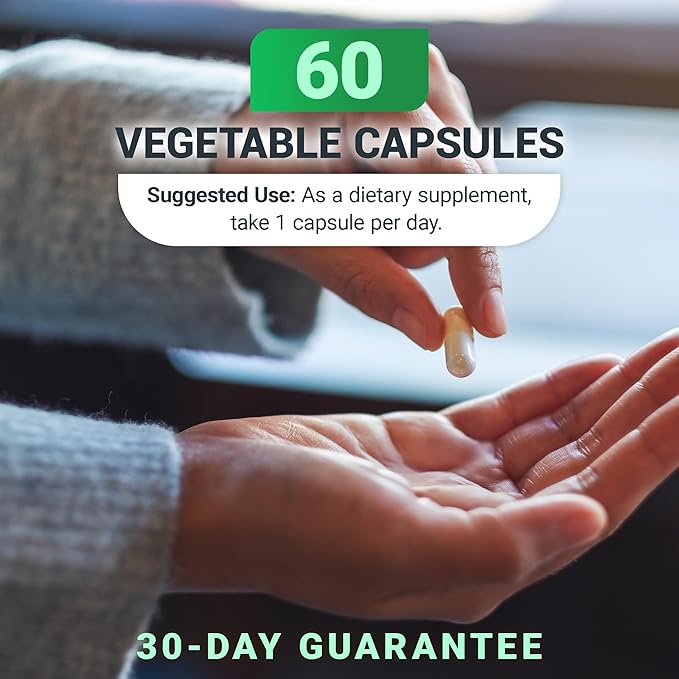 Dr. Berg Natural Vitamin B1 B6 B12 Complex - Allithiamine Vitamin B1 Supplement with 8 Essential Vitamin B Complex for Men &amp Women Including Thiamin Niacin Folate Magnesium &amp More - 60 Caps
