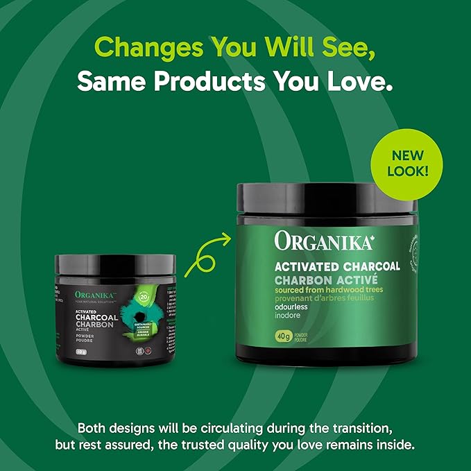 ORGANIKA Activated Charcoal Powder 40 GR