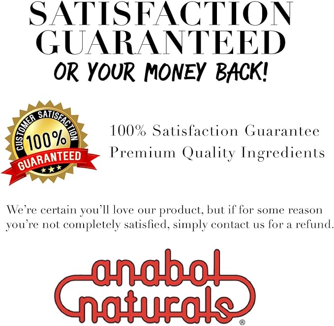 Anabol Naturals Amino GHReleasers Pre-Workout Amino Acid Supplement – MetaboEnhancer with L-Glutamine and L-Arginine for Lean Muscle 500 Capsules