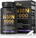 NMN Supplement 1000mg 99% Pure NMN 4-in-1 NAD+ Support with PQQ CoQ10 L-Ergothioneine 60 Capsules Nicotinamide Mononucleotide - Anti-Aging Energy Boost DNA Repair for Adults Vegan