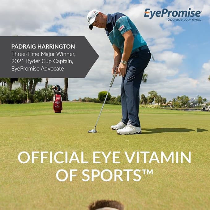 EyePromise Screen Shield Eye Vitamin - 30-Count 30-Day Supply - Eye Supplement with Omega 3s Zeaxanthin Lutein Bilberry Zinc &amp Vitamins for Tired Strained Eyes
