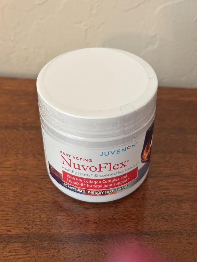 Juvenon NuvoFlex | Joint Support Supplement with Glucosamine Chondroitin Vitamin K B Mobility &amp Relief (30 Capsules)