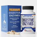 Digestive Enzymes Supplement – Designed to support Gas Bloating &amp Nutrient Absorption – Full Spectrum Protease Amylase Lipase Cellulase Lactase – Vegan Non-GMO Gluten-Free – 90 Capsules