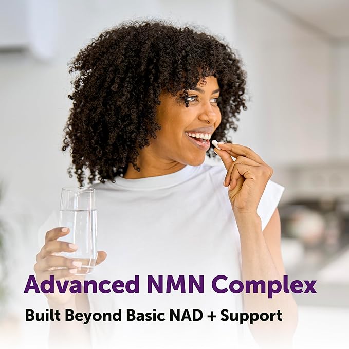 Micro Ingredients NMN Complex 1000mg Per Serving 120 Veggie Capsules | 10-in-1 with Nicotinamide Mononucleotide Resveratrol CoQ10 Quercetin &amp Glutathione | NAD+ Supplement Precursor | Filler F