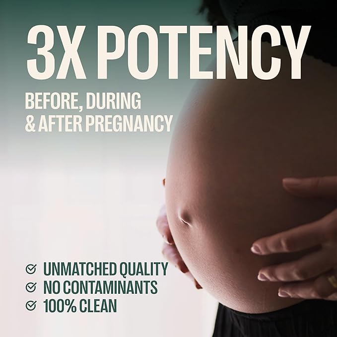 Orlo Prenatal DHA Supplement 1000mg - Mercury &amp Heavy Metals Free Algae Oil - Icelandic Nordic Omega-3 Mom &amp Baby Brain Development No Fishy Aftertaste 60 Vegan Easy-to-Swallow Mini Softgel