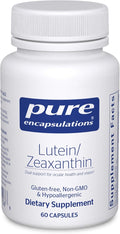 Pure Encapsulations Lutein &amp Zeaxanthin - Supports Overall Vision* - Maintains Macular Pigment &amp Eye Health* - Antioxidant Support* - Vegan-Friendly &amp Non-GMO - 60 Capsules