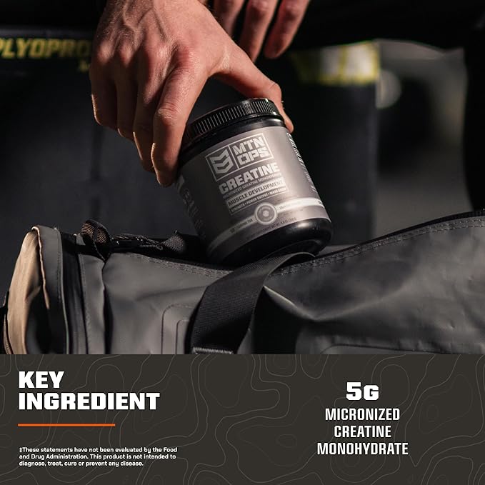 MTN OPS Creatine + Yeti Tiger's Blood Bundle