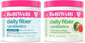 Belli Welli Daily Fiber Supplement for Women &amp Men Bundle – Premium Fiber Powder from Organic Acacia with Added Collagen Electrolytes &amp Probiotics – No Bloat Constipation &amp Gut Health Su