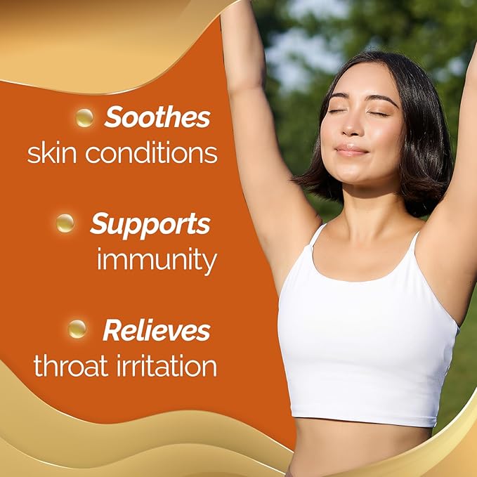 Immune Support with Bee Propolis &amp Vitamin E | Soothes Dry Areas Supports Topical Immune Defense Softens Chapped Skin Nourishes Face Promotes Oral Comfort | 2 Fl Oz | 3-Pack