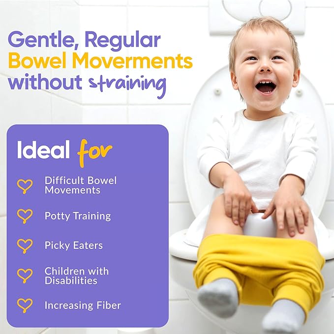 Medtrition HyFiber Liquid Fiber for Kids in Only One Tablespoon Supports Regularity and Softer Stools FOS Prebiotics for Gut Health 6 Grams of Fiber 32 Servings per Bottle