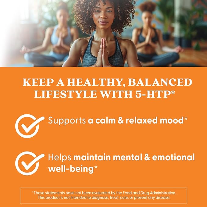 Doctors Best 5-HTP Supports Mental &amp Emotional Well-Being Non-GMO Gluten Free Soy Free Vegan 180 Veggie Caps