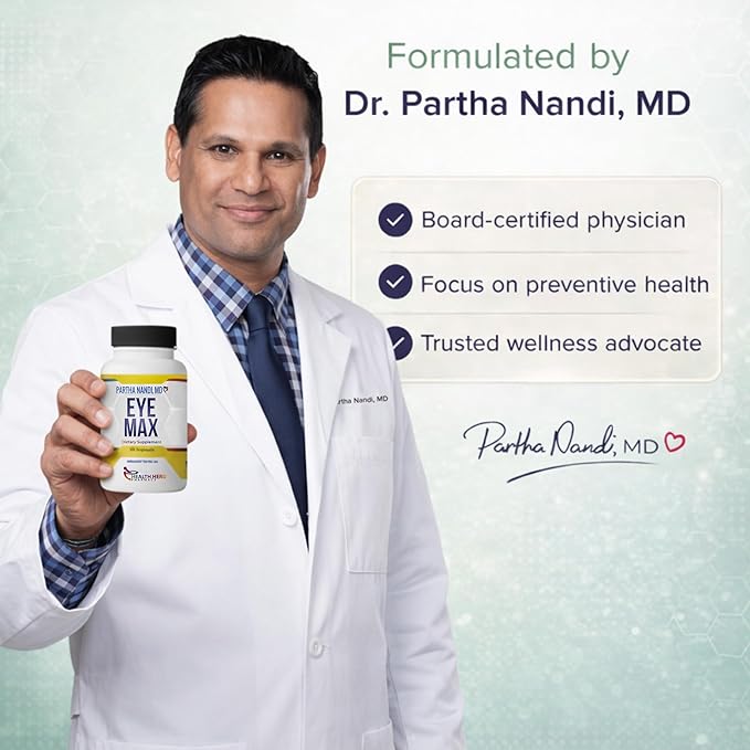 Eye Vitamins Supplement for Adults – Supports Macular Health Retina Clarity &amp Blue Light Protection – Lutein Zeaxanthin Lycopene &amp Zinc – Antioxidant Vision Formula – 60 Capsules
