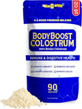 BodyBoost Premium Colostrum Whole 100% Bovine Colostrum Powder Immune Booster Supplement with Immunoglobulin &amp Lactoferrin Grass Fed Colostrum Powder Gut Health Diverse Intake16 oz