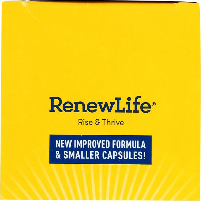 Renew Life Adult Colon Care Probiotic Supplement Gluten Dairy &amp Soy Free 80 Billion CFU Per Capsule 60 Capsules (Package May Vary)