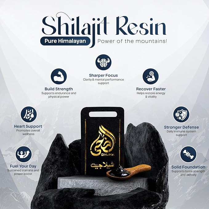 Pure Himalayan Shilajit Resin – 10g Pack for Men &amp Women | Gold Graded Mountain Sourced Shilajit | 85+ Trace Minerals &amp Fulvic Acid | Eurofins Lab Verified | GMP Certified