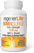 Natural Factors Regenerlife NMN NAD+ Boost 500MG 30 Vegetarian Capsules