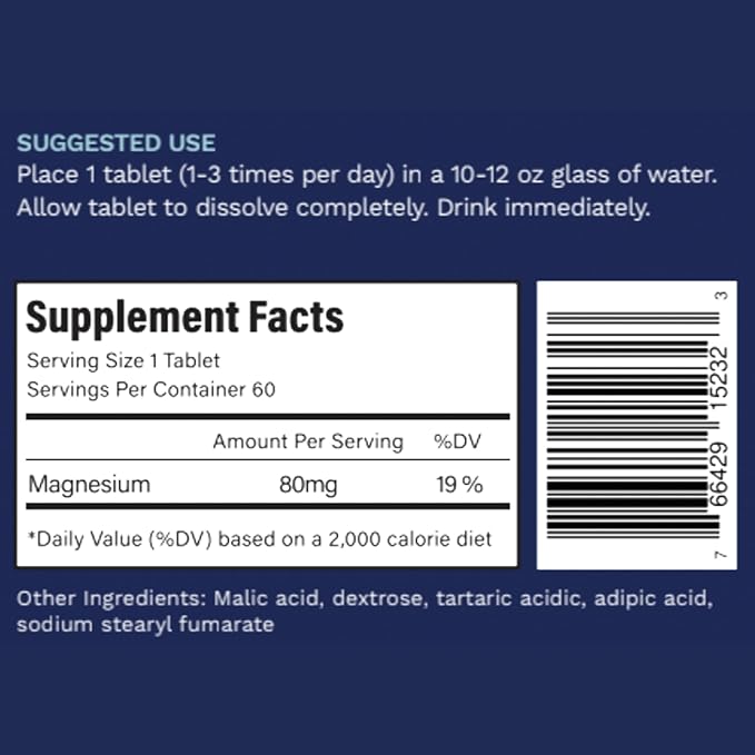 Active H2 Ultra Hydrogen Water Tablet - Optimize Health Support Immunity and Balance Antioxidants with Benefits of Molecular Hydrogen (1 Bottle 60 Tablets)