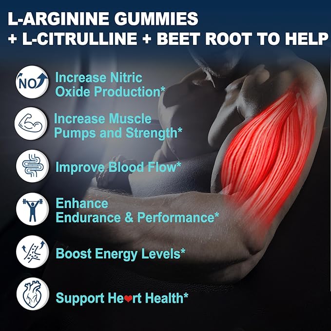 Nextdia Sugar-Free CoQ10 200mg + L Arginine Gummies
