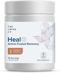 The Amino Co. - Heal - Post Workout Recovery Drink with Pure Eaa Amino Acid Formula - Creatine Monohydrate Powder for Efficient Muscle Repair Vegan and Keto-Friendly with Chocolate Flavor - 13.23oz.