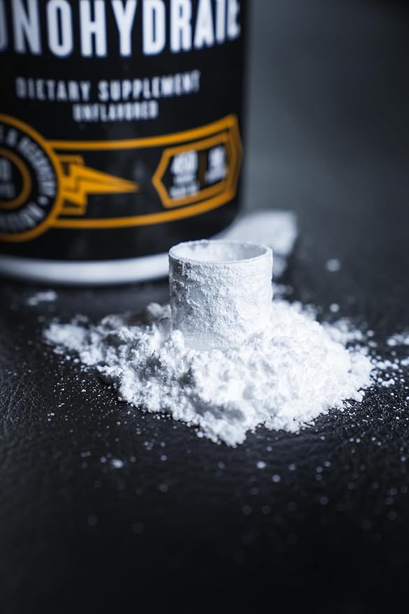 The Fittest Creatine Monohydrate Powder – Unflavored Pure 100% Micronized Creatine Monohydrate – Muscle Strength Focus Power &amp Recovery Support