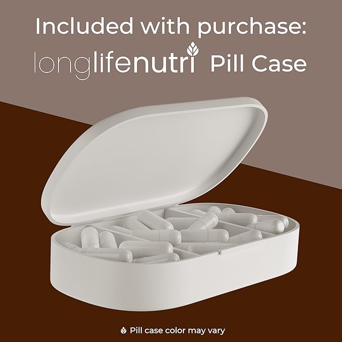 LongLifeNutri Lumbrokinase 100mg – Maximum Activity 2000000 Units Per Serving 120 Vegetarian Capsules 2-Month Supply Natural Enzyme Supplement for Circulatory Health Lab Tested Made in USA