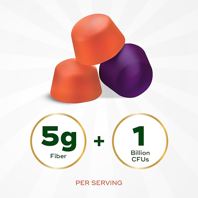 Align Probiotic Probiotics + Fiber Gummies Probiotics Help Relieve Occasional Bloating* Fiber Helps Support a Healthy Digestive System* #1 Doctor Recommended Probiotic Brand‡ 90 Gummies