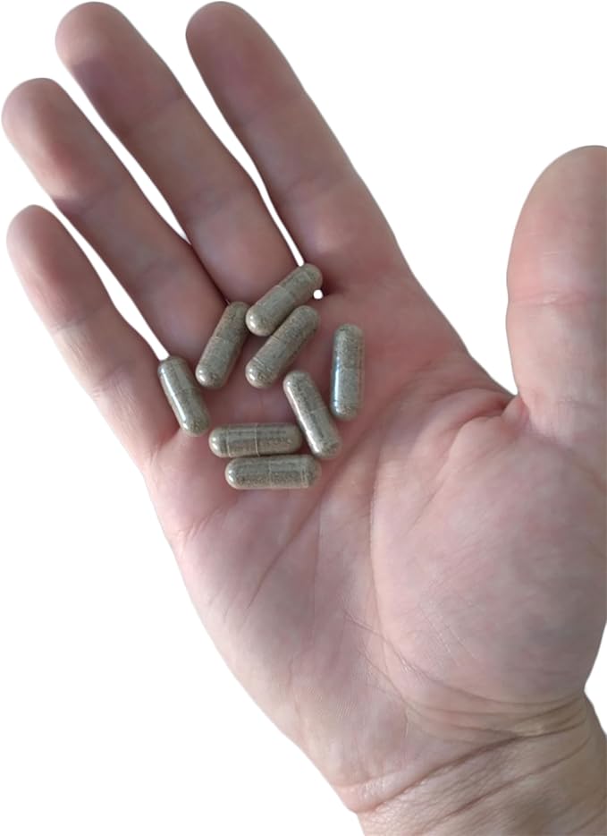 100% Organic Grass Fed Beef Liver Capsules (180 Caps) - Pasture Raised - Iron Vitamin A B Collagen - Promotes Energy Detoxification Whole Body Wellness - Ancestral Paleo Living - Ion Supplements