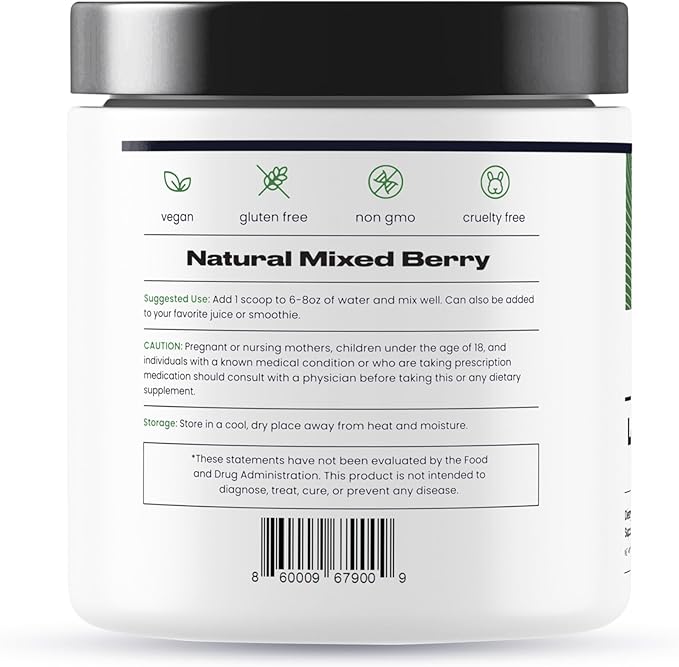 Nature's Pure Blend Super Greens Powder – Organic Greens Superfood Powder Supplements for Green Juice &amp Smoothie – Probiotic - Drink Mix for Energy Wellness and Digestion (Matcha Flavor 30 Servin