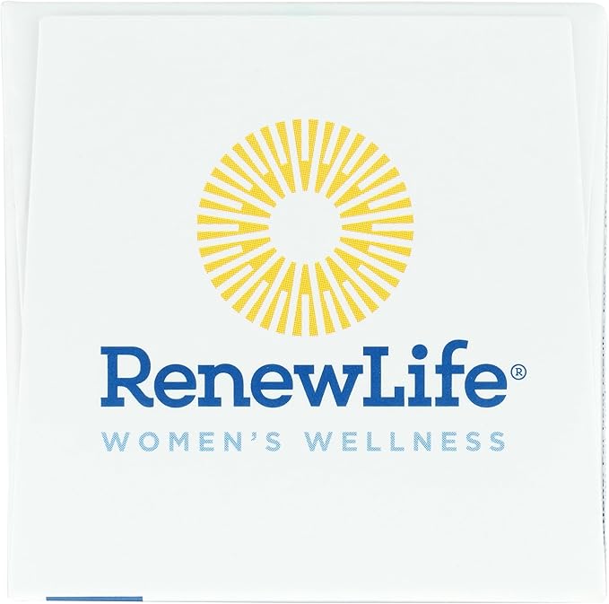 Renew Life Women's Probiotic Capsules 50 Billion CFU Guaranteed Supports pH Balance Vaginal Urinary Digestive and Immune Health(2) L. Rhamnosus GG Dairy Soy and Gluten-Free 30 Count