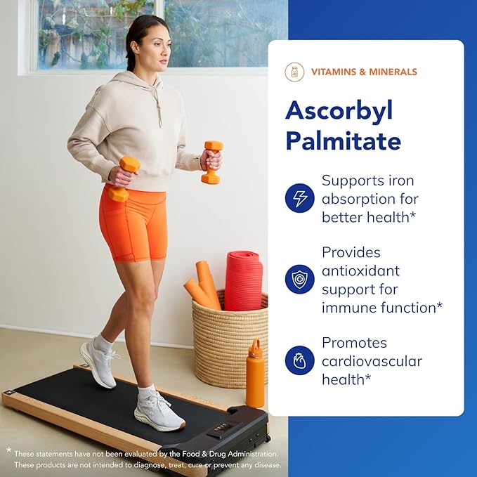 Pure Encapsulations Ascorbyl Palmitate | Vitamin C Supplement to Support Iron Absorption and a Healthy Immune System* | 180 Capsules