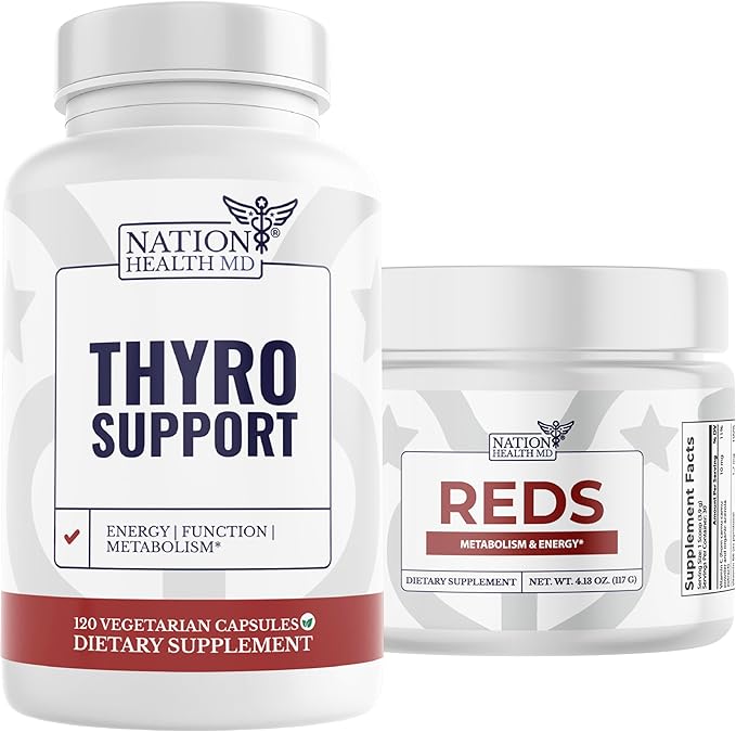 Thyro Support and Nation Health MD Reds