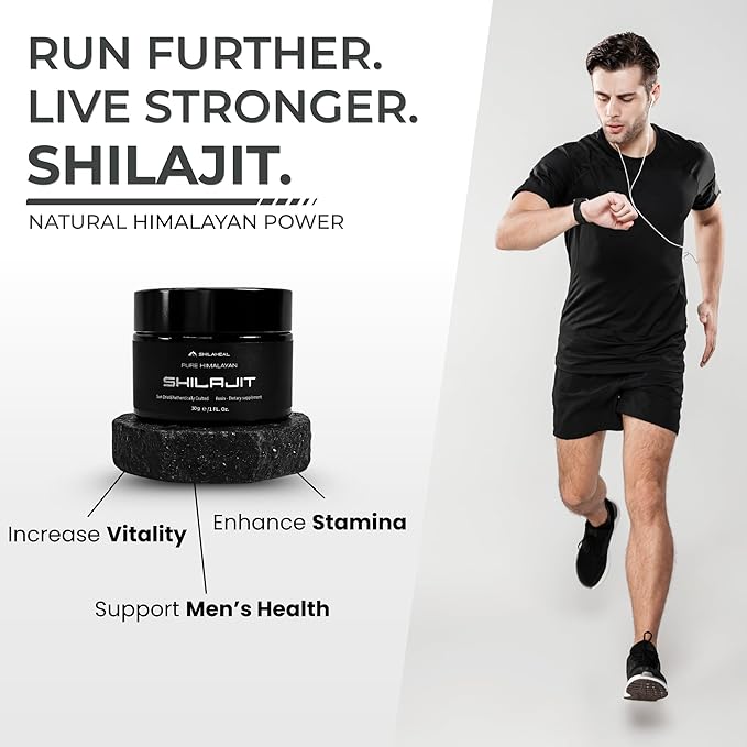Shilajit Authentic Himalayan Shilajit Resin for Men &amp Women High Fulvic Acid Energy &amp Stamina Immune Support 85+ Trace Minerals Lab Tested Organic Shilajit Resin 100% Natural 30 Grams