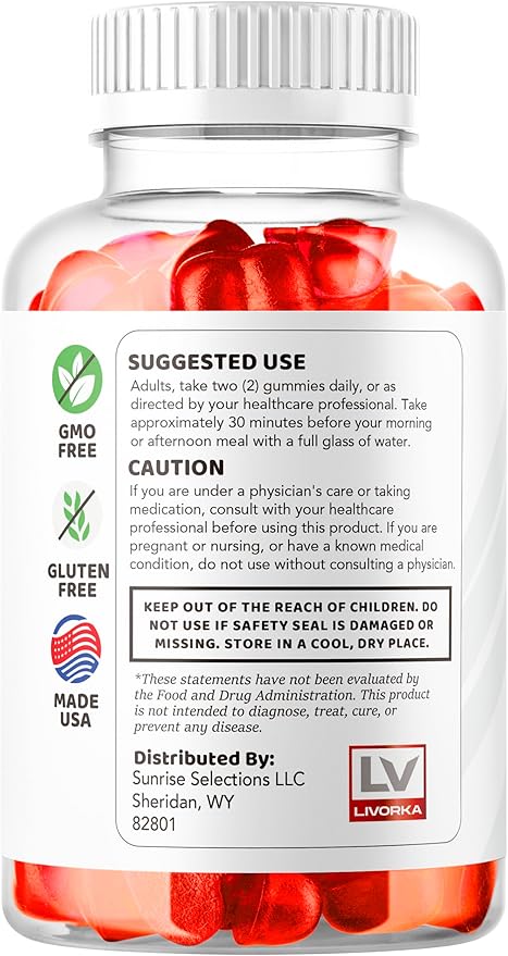 LIVORKA (3 Pack) Ketosyn ACV Gummies Keto Syn Gummies Ketosyn Keto Plus ACV Gummies Ketosyn Keto ACV Gummies Keto Syn ACV Gummies 1050 MG Keto ACV Gummies Ketosyn 180 Gummies for 3 Months