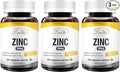 LOVITA Zinc 50mg | Potent Highly-Absorbed Chelated Zinc Supplements Picolinate &amp Bisglycinate | Vegan Gluten Free non-GMO | For Immune Antioxidant Support &amp Healthy Skin | 200 Capsules (Pa